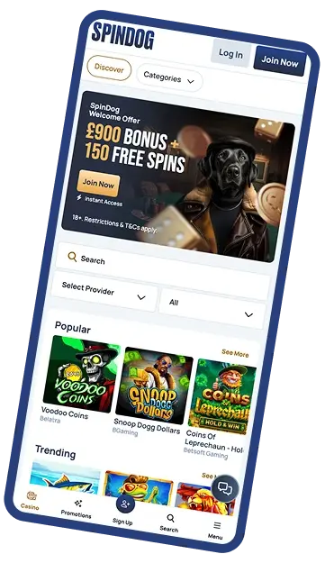Spin Dog Casino app