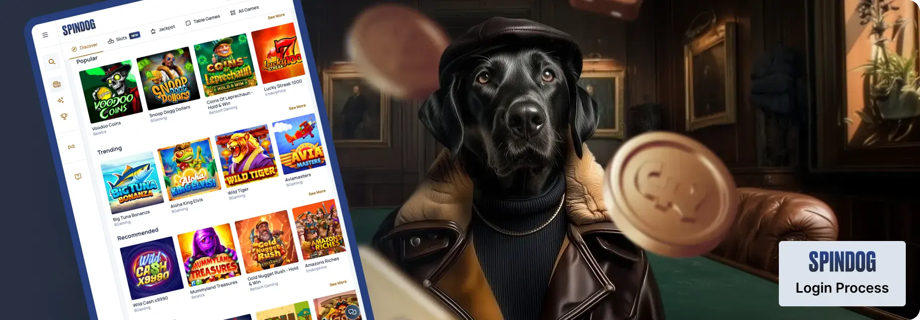 Spin Dog Casino login